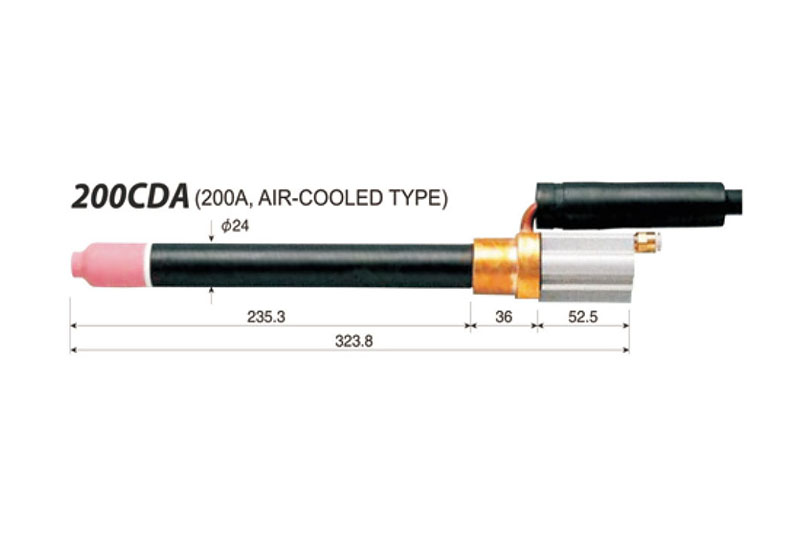 TIG Air-cooled Type 200CDA